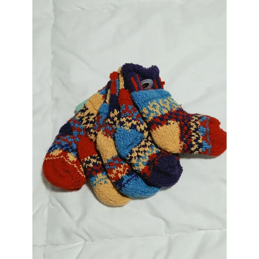 Solmate Socks Mismatched Baby Girl Boy Socks Socktini's Small (0-6mos) 5 Pc Set
